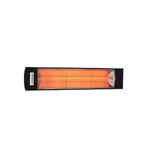 Innova 1500W Infrared Heater, Single, 15A, 120V, Black