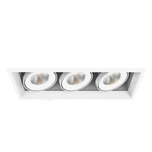 Eurofase 18-in 78W Multiple Recess Downlight, Flood, 120V, 7500 lm, 4000K, WH