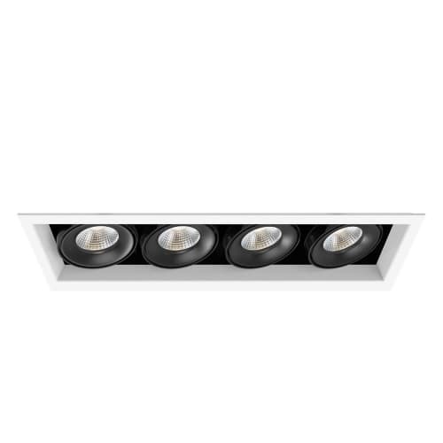 Eurofase 24-in 104W Multiple Recess Downlight, Flood, 120V, 1000 lm, 3000K, WH