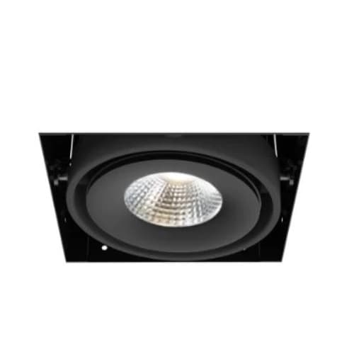 Eurofase 4-in 15W Recessed Downlight, 1-Light, Flood, 120V, 1290 lm, 4000K, BLK