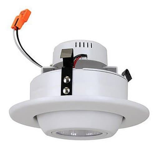 Euri Lighting 3000K 10W 4in L4G-1000eW LED Retrofit Gimbal Recessed Downlight