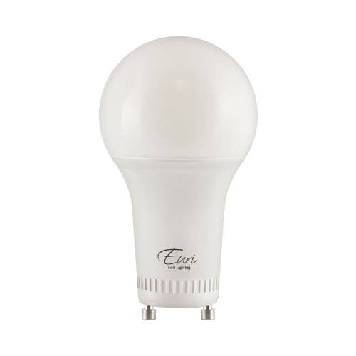 Euri Lighting 12W LED A19 Bulb, Dimmable, GU24, 1100 lm, 120V, 3000K