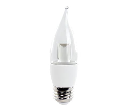 Euri Lighting 3000K 5W 315lm BA11-Class LED Decorative Candelabra Bulb - Energy Star Rated