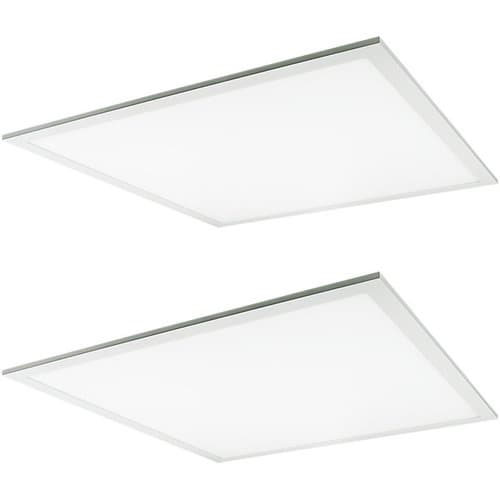 Euri Lighting 40W 2X2 LED Panel Light, 4600 lumens, Dimmable, 4000K, DLC