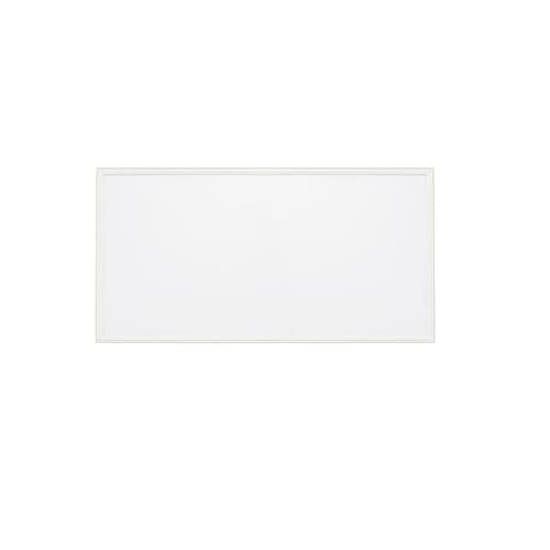 Euri Lighting 40W 2x4 LED Flat Panel, Dimmable, 5000 lm, 100V-277V, 4000K