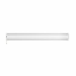 Euri Lighting 4-ft 42W LED Shop Light, Linkable, 4300, 120V, 5000K