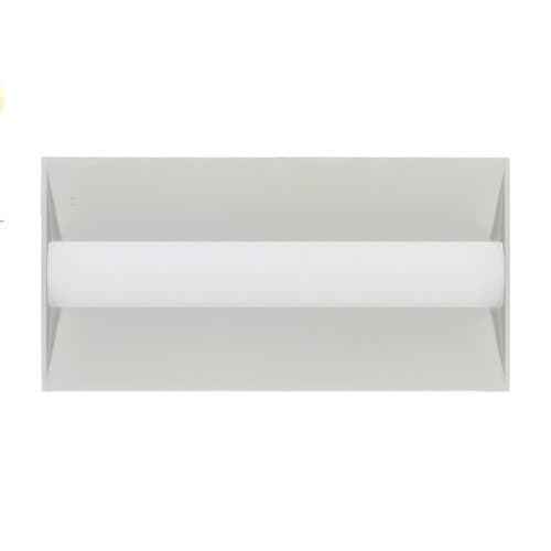 Euri Lighting 36W 2x4' LED Slim Troffer, Dimmable, 4500 lm, 4000K