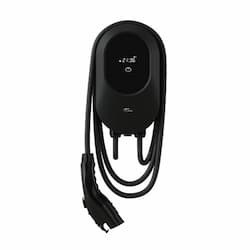 48A EV Charger, Hardwired, 208V-240V, Black