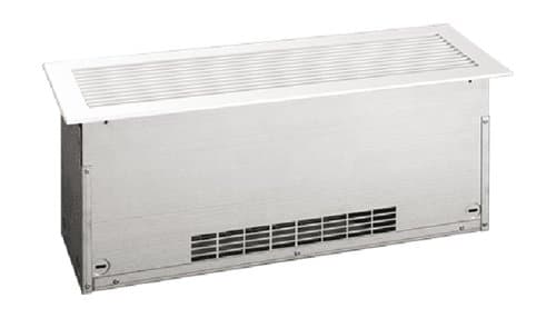 Stelpro 8-ft 1200W Convection Floor Insert Heater, Up to 150 Sq.Ft, 4095 BTU/H, 208V, Soft White