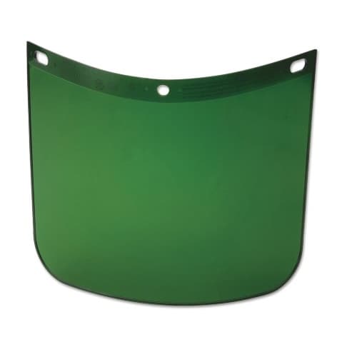 Honeywell 8" x 11-1/4" High Performance Facesheild Window, Dark Green