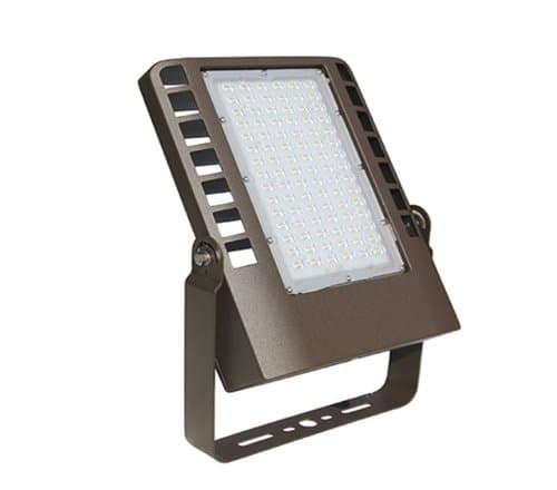 Forest Lighting 5000K 100-277V 90W Bronze Wall Mount LED Area Light