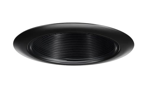 NaturaLED Trim for Recessed Retrofit 4'' Downlight, Black