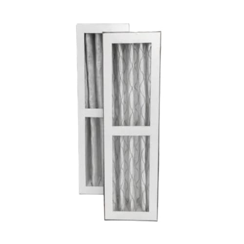 Fantech MERV8 Residential Pleated Replacement Filter Kit, 120 CFM, 2-Piece