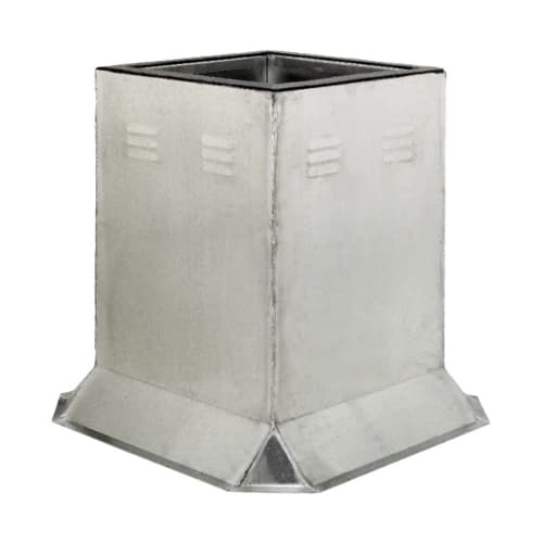 Fantech Galvanized Steel Fixed Vented Curb for 20-in Commercial Roof Vents