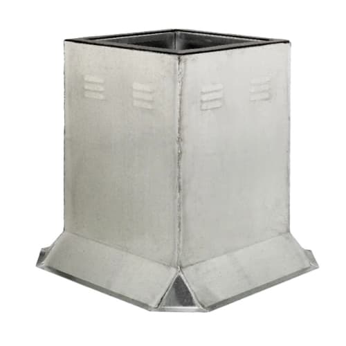 Fantech Galvanized Steel Fixed Vented Curb for 40-in Commercial Roof Vents