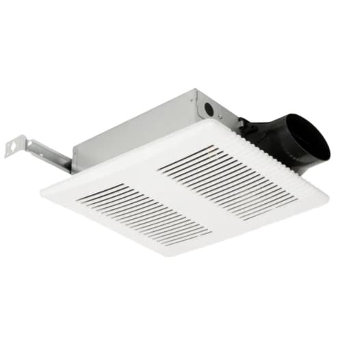 Fantech 18W Single Speed AC Bathroom Fan, 120V, 80 CFM, 60 Hz