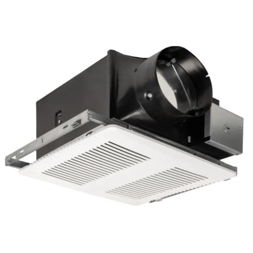 Fantech Speed Control DC Bathroom Fan w/o Bulb, 120V, 50/80/100 CFM, 60 Hz