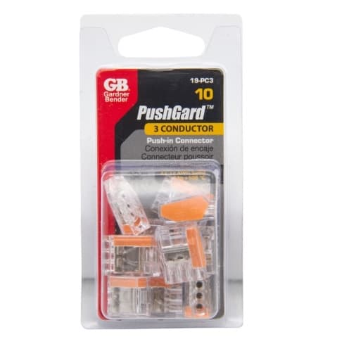 Gardner Bender 3-Port Orange Push-In Wire Connectors