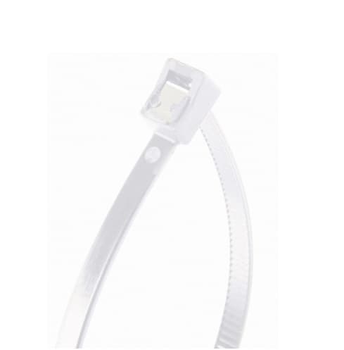 Gardner Bender 8" White Self-Cutting Cable Ties 