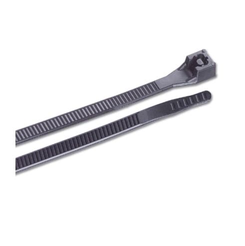 Calterm 14" Black Double Lock Cable Tie