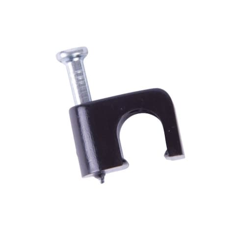 Gardner Bender 1/4" Black Low Volt Coax Clamps