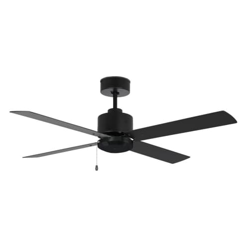 GlobaLux 52-in EVNT Ceiling Fan w/ Pull Chain, 4 Blade, White