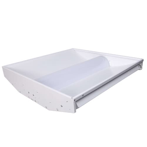 GlobaLux 40W 2X2 LED Troffer w/Center Basket, Dimmable, 4000K, 4000 Lumens