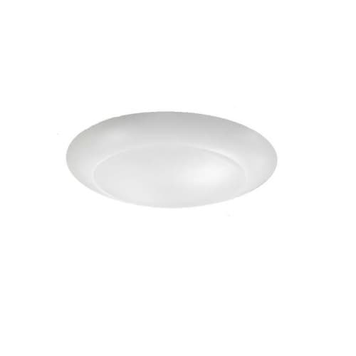 GlobaLux 4-in 11W LED Disk Light, Dim, 750 lm, 3000K, White