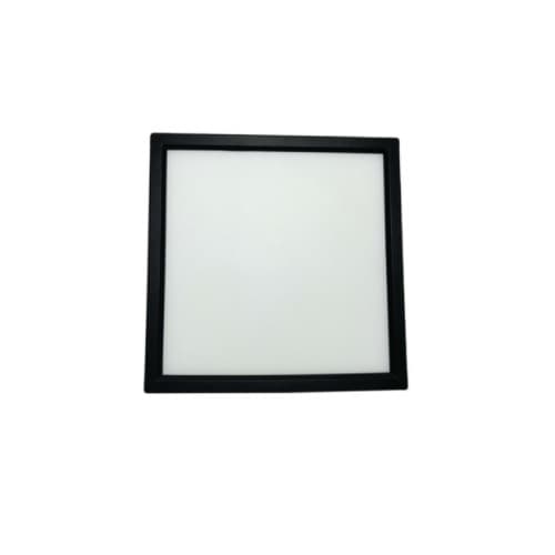 GlobaLux 7-in 15W LED Square Flush Mount, 277V, 1016 lm, 3000K, White