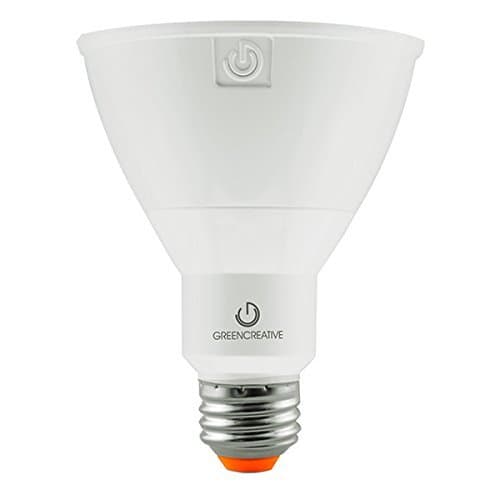 Green Creative 14.5W LED PAR Bulb Candlepower Dimmable, 2700K, White