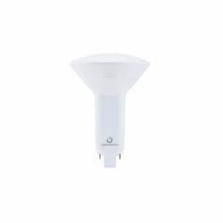 Green Creative 9.5W Vertical LED PL Bulb, Plug & Play, Dimmable, G24, 1000 lm, 120V-277V, 3500K