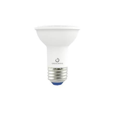 Green Creative 5.5W LED PAR20 Bulb, Dimmable, 40 Degree Beam, E26, 525 lm, 120V, 3000K