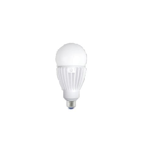 Green Creative 34W LED PS30 Bulb, Dimmable, E26, 5000 lm, 120V-277V, 4000K, Frosted