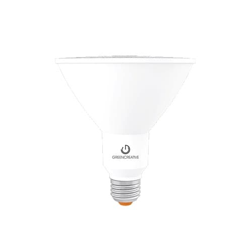 Green Creative 15.5W Refine PAR38 Bulb, Spot, E26, 1320lm, 120V, 2700K, White