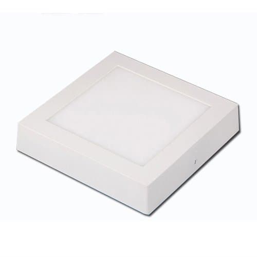 Green Creative 7-in 15W Square LED Recessed Downlight, Dimmable, 850 lm, 120V, 2700K, White