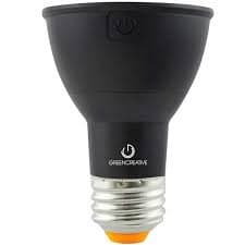 Green Creative 8W LED PAR20 Bulb, Dimmable, 40 Degree Beam, E26, 550 lm, 120V, 3000K