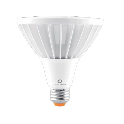 Green Creative 25W LED PAR38 Bulb, 40 Degree Beam, E26, 2500 lm, 120V-277V, 4000K