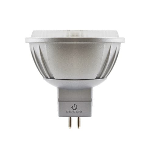 Green Creative 7.5W LED MR16 Bulb, Dimmable, 25 Degree Beam, GU5.3, 580 lm, 12V, 2700K