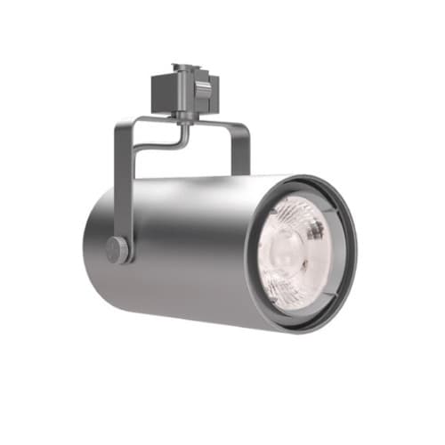 Green Creative 30W/40W Orbit Track Light, L, Flood, 4000 lm, 120V, 2700K, Silver