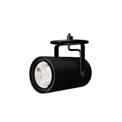 Green Creative 30W/40W Orbit Track Light, CM, Flood, 4000 lm, 120V, 3000K, Black