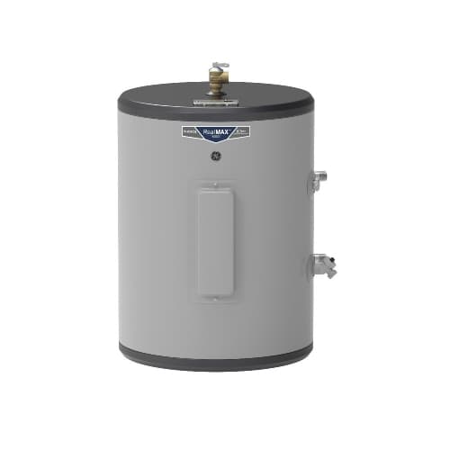 GE 18 Gallon Lowboy Electric Water Heater, Side Port, 240V