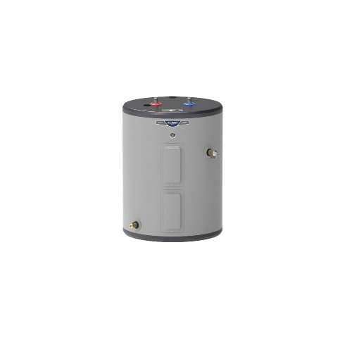 GE 40 Gallon Lowboy Electric Water Heater, Top Port, 240V