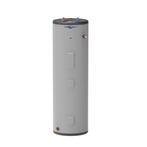 GE 40 Gallon Tall Electric Water Heater, 240V, 8 Year