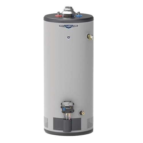 GE 30 Gallon Short Water Heater, Liquid Propane, Atmospheric Vent, 8 Yr