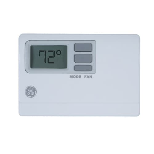 GE Wall Thermostat for AZ9VH VTAC, Non-Programmable, 24V