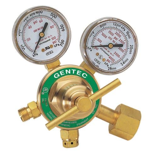 Gentec CGA 580 Inert Gas Single Stage Regulator