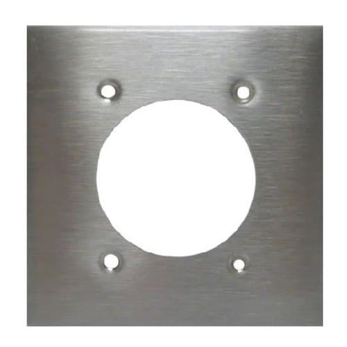 GP 2-Gang Stainless Steel Dryer Receptacle Wallplate