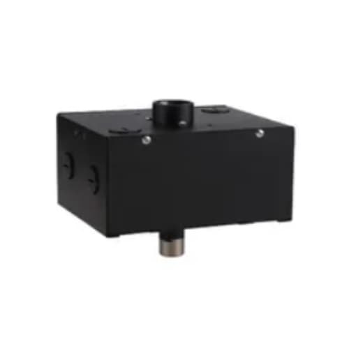 Halco HoverBay Round High Bay Junction Box Mount, Black