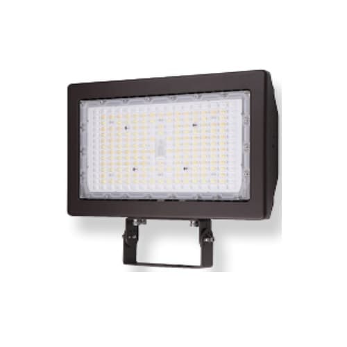 Halco 150W LED SekTor Floodlight w/ Slipfit Mount & 3-Pin PC, SelectCCT