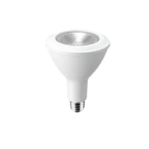 Halco 12W LED PAR30L Bulb, Flood, Dim, E26, 90 CRI, 1050 lm, 120V, 2700K, WH